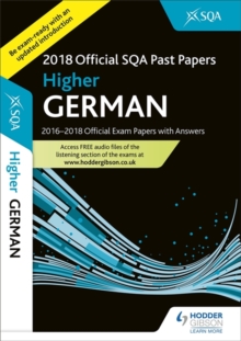 Higher German 2018-19 SQA Past Papers with Answers, Paperback / softback Book Higher German 2018-19 SQA Past Papers with Answers, Paperback / softback Book