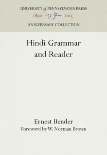 Hindi Grammar and Reader