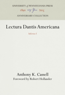 Lectura Dantis Americana : Inferno I