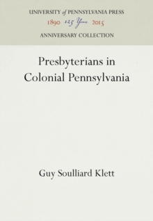 Presbyterians in Colonial Pennsylvania