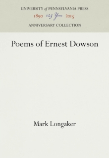 Poems of Ernest Dowson