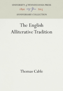 The English Alliterative Tradition