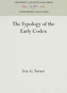 The Typology of the Early Codex