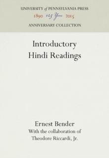 Introductory Hindi Readings