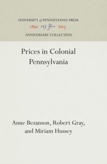 Prices in Colonial Pennsylvania