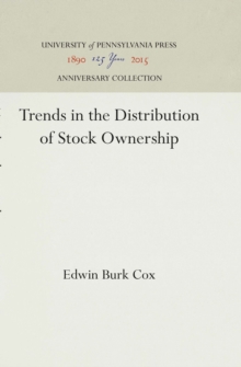 Trends in the Distribution of Stock Ownership