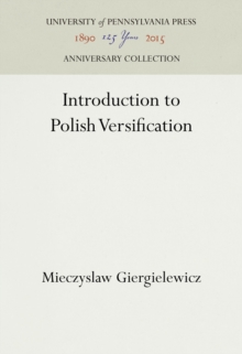 Introduction to Polish Versification