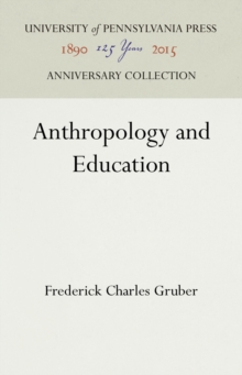 Anthropology and Education