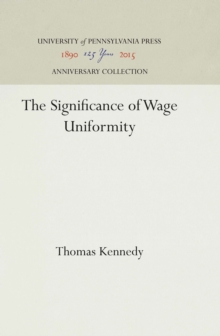 The Significance of Wage Uniformity