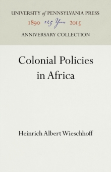 Colonial Policies in Africa