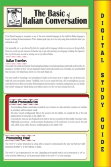 Italian Conversation (Blokehead Easy Study Guide)