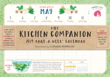 2019 the Kitchen Companion Page-A-Week Wall Calendar, Calendar Book 2019 the Kitchen Companion Page-A-Week Wall Calendar, Calendar Book