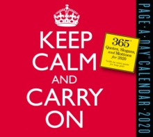 2020 Keep Calm and Carry on Page-A-Day Calendar, Calendar Book 2020 Keep Calm and Carry on Page-A-Day Calendar, Calendar Book