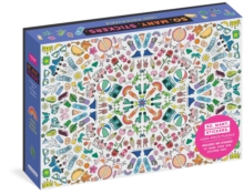 So. Many. Stickers. 1,000-Piece Puzzle : A Puzzle for Sticker Lovers: Includes 100 Stickers to Make Your Own Sticker Art