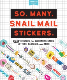 Workman Publishing So. Many. Snail Mail Stickers. , 2, 500 Stickers For Decorating Cards, Letters, Packages, And More