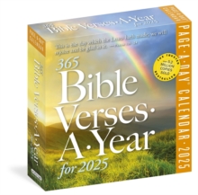 365 Bible Verses-A-Year Page-A-Day Calendar 2025 : Timeless Words from the Bible to Guide, Comfort, and Inspire