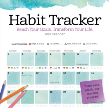 Habit Tracker Wall Calendar 2025 : Reach Your GoalsTransform Your Life