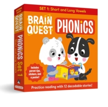 Brain Quest Phonics Readers: Set 1 : 12 Decodable Readers: Short and Long Vowels