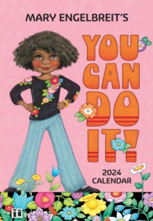 Mary Engelbreit's 12-Month 2024 Monthly Pocket Planner Calendar : You Can Do It