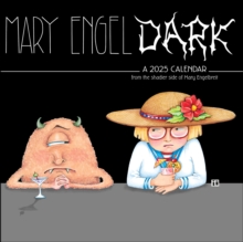 Mary EngelDark 2025 Wall Calendar