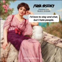 Punk History 2025 Wall Calendar : Classical Art, Modern Attitude