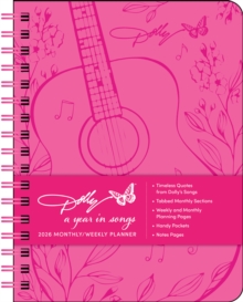 Andrews McMeel Publishing Dolly Parton A Year In Songs Deluxe Organizer 2026 Weekly Planner Calendar