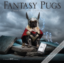 Fantasy Pugs 2019 Mini Wall Calendar, Calendar Book Fantasy Pugs 2019 Mini Wall Calendar, Calendar Book