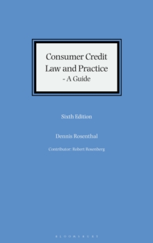 Consumer Credit Law and Practice - A Guide