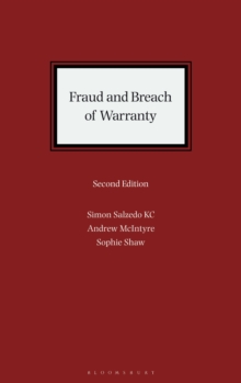 Fraud and Breach of Warranty : Buyers  Claims and Sellers  Defences