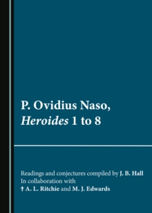 None P. Ovidius Naso, Heroides 1 to 8