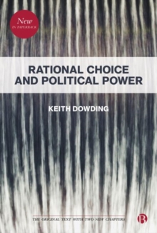 Rational Choice and Political Power, Paperback / softback Book Rational Choice and Political Power, Paperback / softback Book