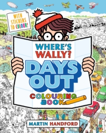 Where's Wally? Days Out: Colouring Book