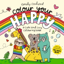 Walker Books Ltd Colour Your Happy , Relax With This Calming Colouring Book The Perfect Valentine's Day Gift For All Ages, Featuring Cute Animal Friends And Cosy