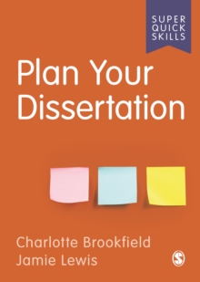 Plan Your Dissertation