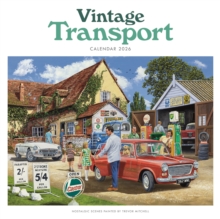 Carousel Calendars 2026 Vintage Transport Trevor Mitchell Wiro W