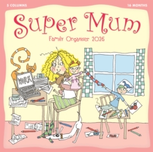 Carousel Calendars 2026 Super Mum Kim Nash Planner Wall Calendar