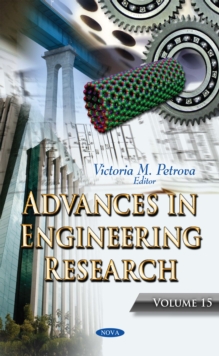 Advances in Engineering Research. Volume 15