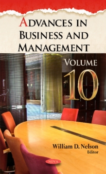 Advances in Business & Management : Volume 10, Hardback Book Advances in Business & Management : Volume 10, Hardback Book