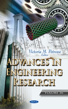 Advances in Engineering Research. Volume 16