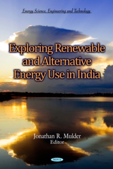 Exploring Renewable and Alternative Energy Use in India