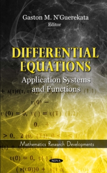 Differential Equations : Application Systems and Functions