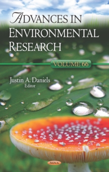 Advances in Environmental Research. Volume 66