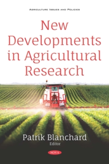 New Developments in Agricultural Research