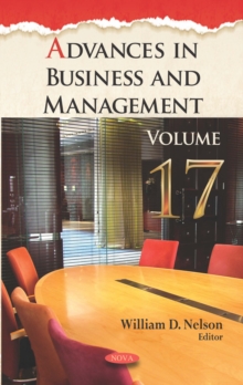 Advances in Business and Management. Volume 17