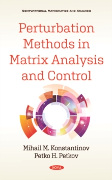 Perturbation Methods in Matrix Analysis and Control