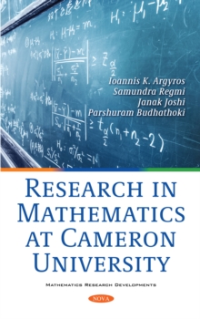 Research in Mathematics at Cameron University