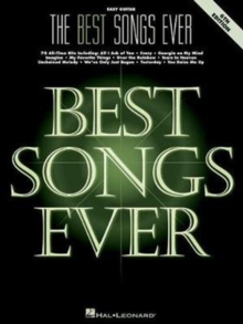 BEST SONGS EVER EASY GUITAR 6TH EDITION, Paperback Book BEST SONGS EVER EASY GUITAR 6TH EDITION, Paperback Book