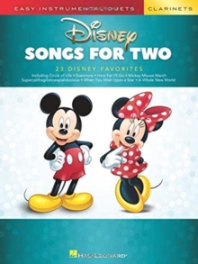 Disney Songs for Two Clarinets : Easy Instrumental Duets|Rhonda Sciortino|Hardback