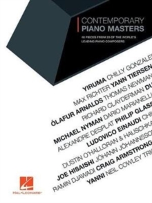 CONTEMPORARY PIANO MASTERS, Paperback Book CONTEMPORARY PIANO MASTERS, Paperback Book