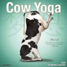 Cow Yoga 2020 Wall Calendar, Calendar Book Cow Yoga 2020 Wall Calendar, Calendar Book